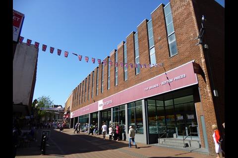 Tamworth Woolworths, shown here in Setember 2012, is now a Home Bargains